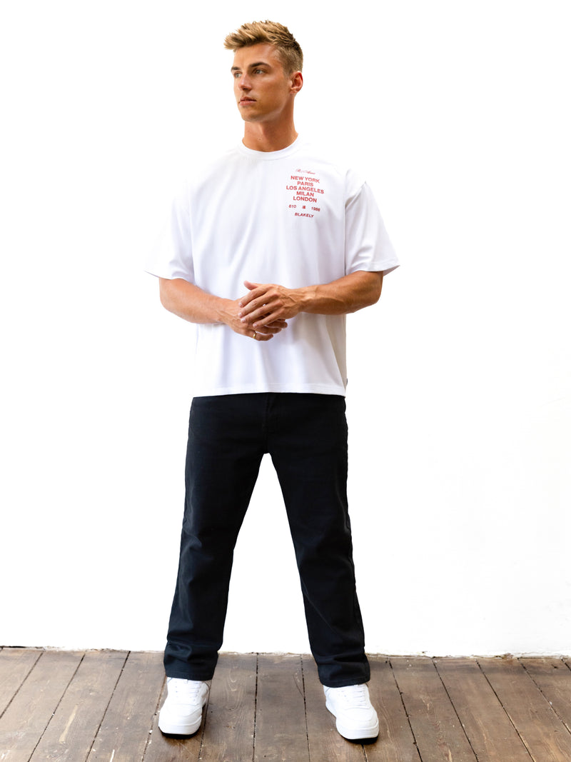 Apex 610 Unfitted T-Shirt - White