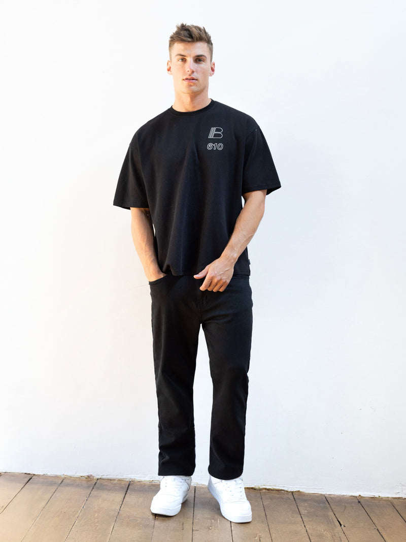 Apex City Relaxed T-Shirt - Schwarz