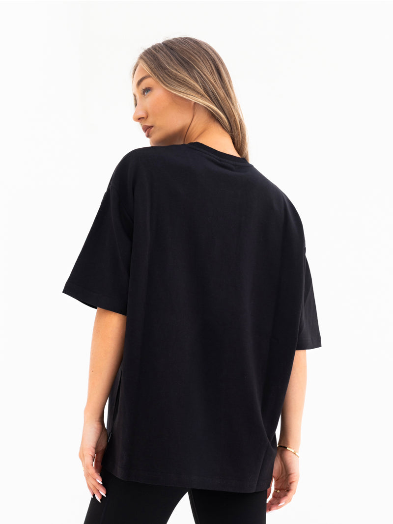 Offset Ultra Oversized T-Shirt - Schwarz