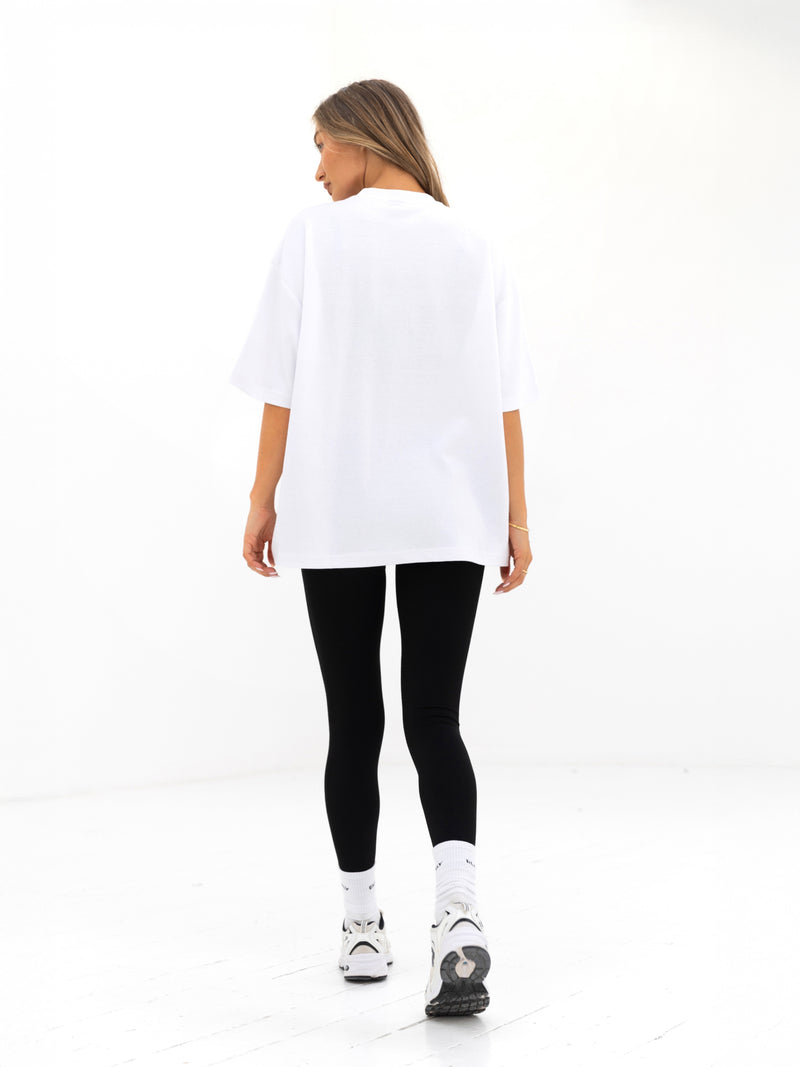 Offset Ultra Oversized T-Shirt - Strahlendes Weiß