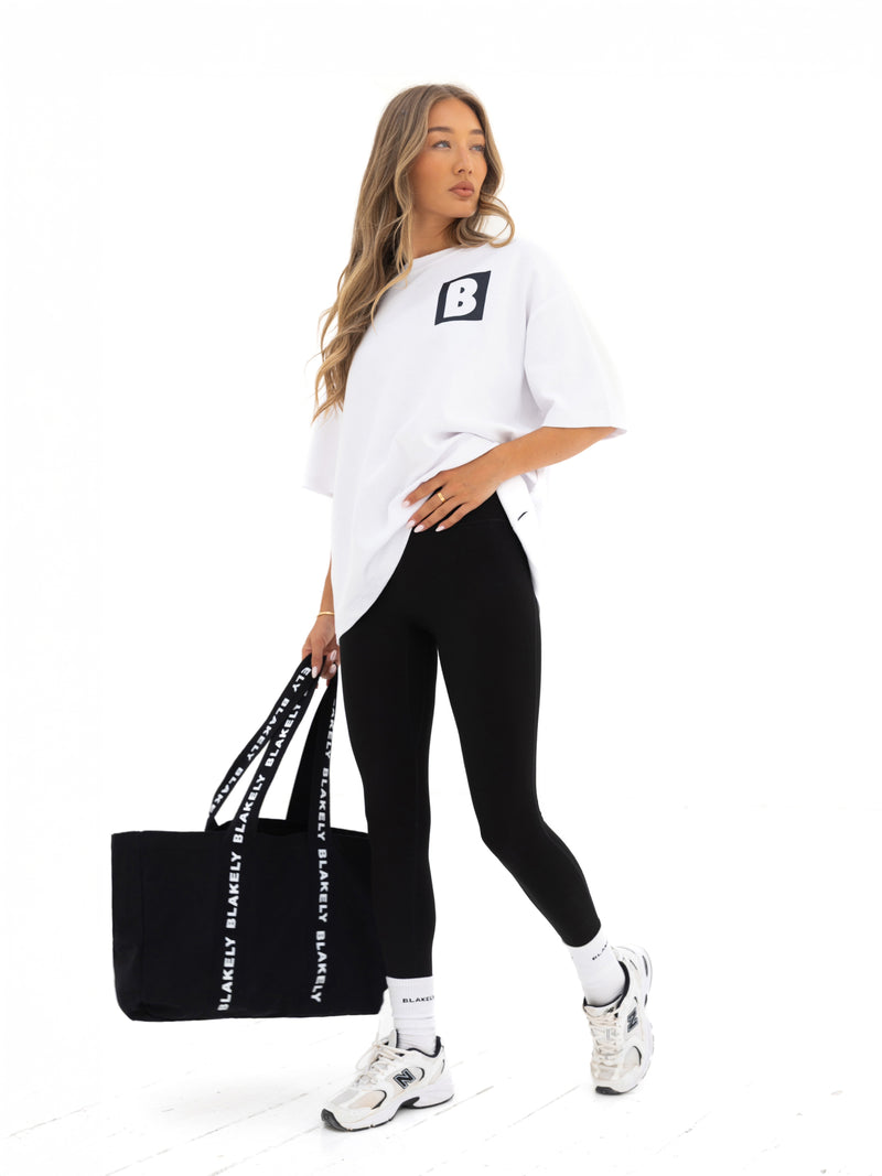 Offset Ultra Oversized T-Shirt - Strahlendes Weiß
