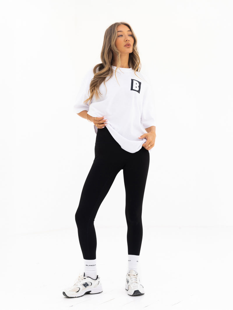 Offset Ultra Oversized T-Shirt - Strahlendes Weiß
