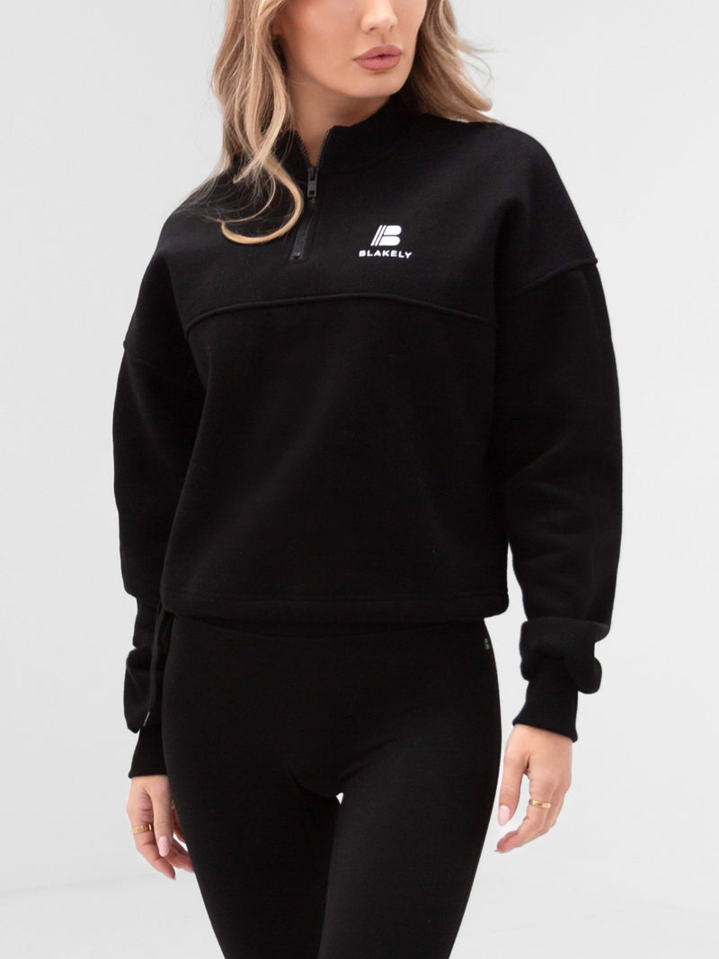 Apex Pro 1/4 Zip Jumper - Black