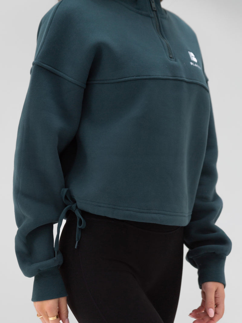 Apex Pro 1/4 Zip Jumper - Teal Green