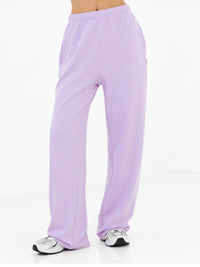 Soft Waffle Trousers - Purple