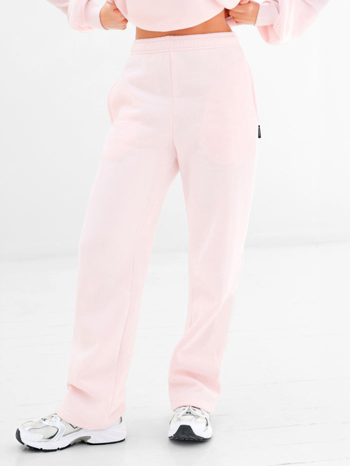 Isabel Wide Leg Sweatpants - Zachtroze