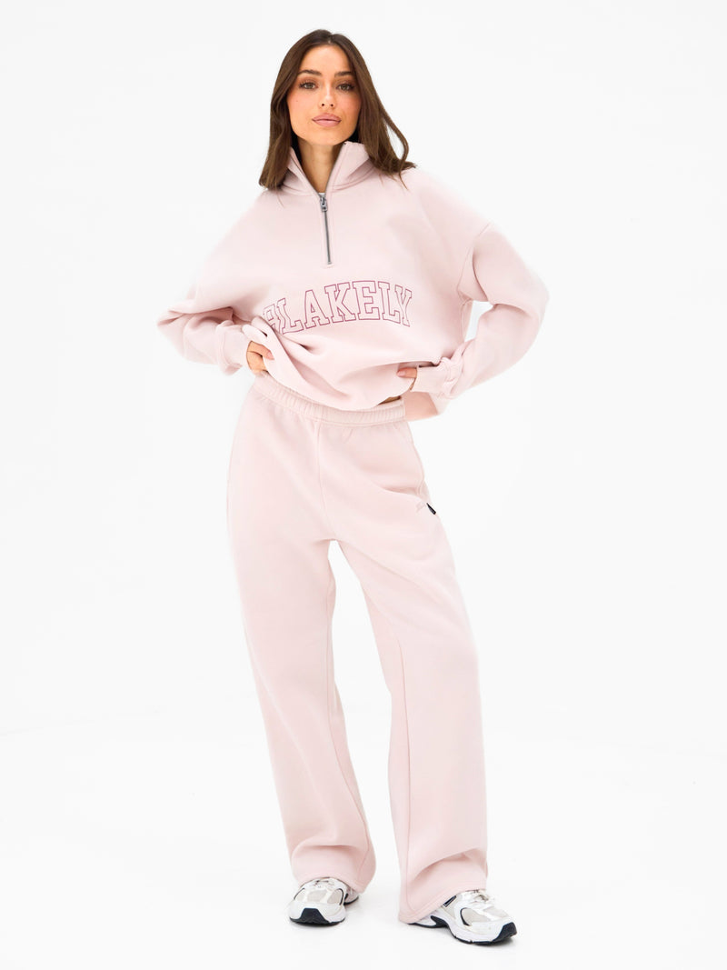 Outline Heritage Wide Leg Sweatpants - Ballett Rosa