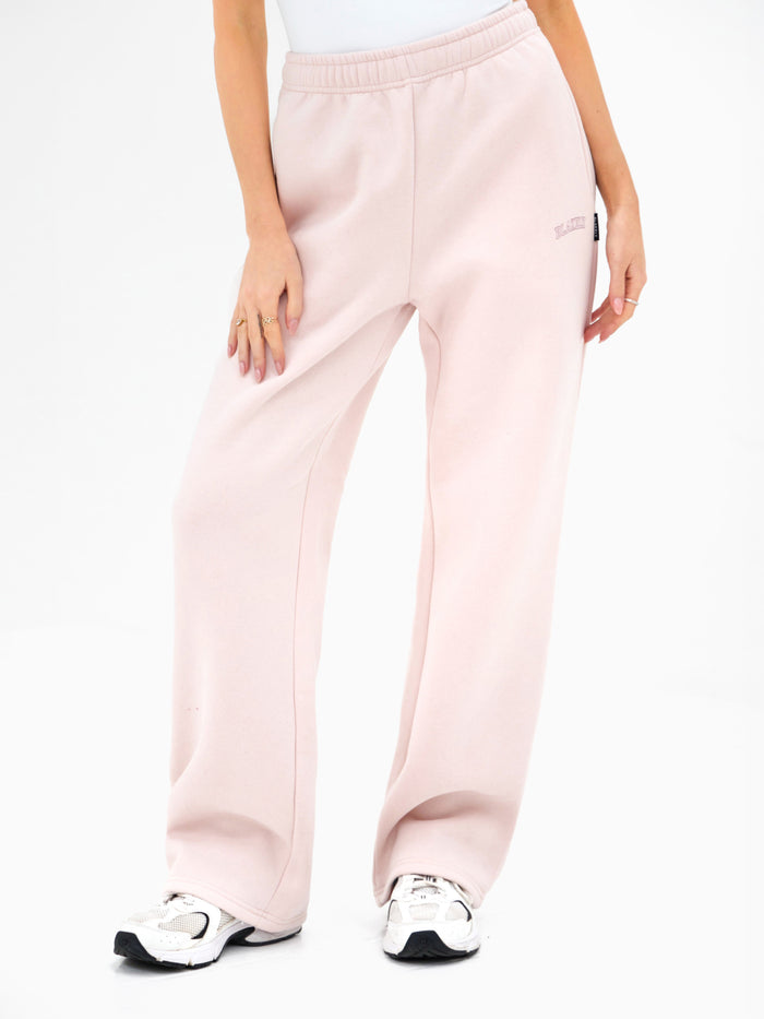 Outline Heritage Wide Leg Sweatpants - Ballet Pink