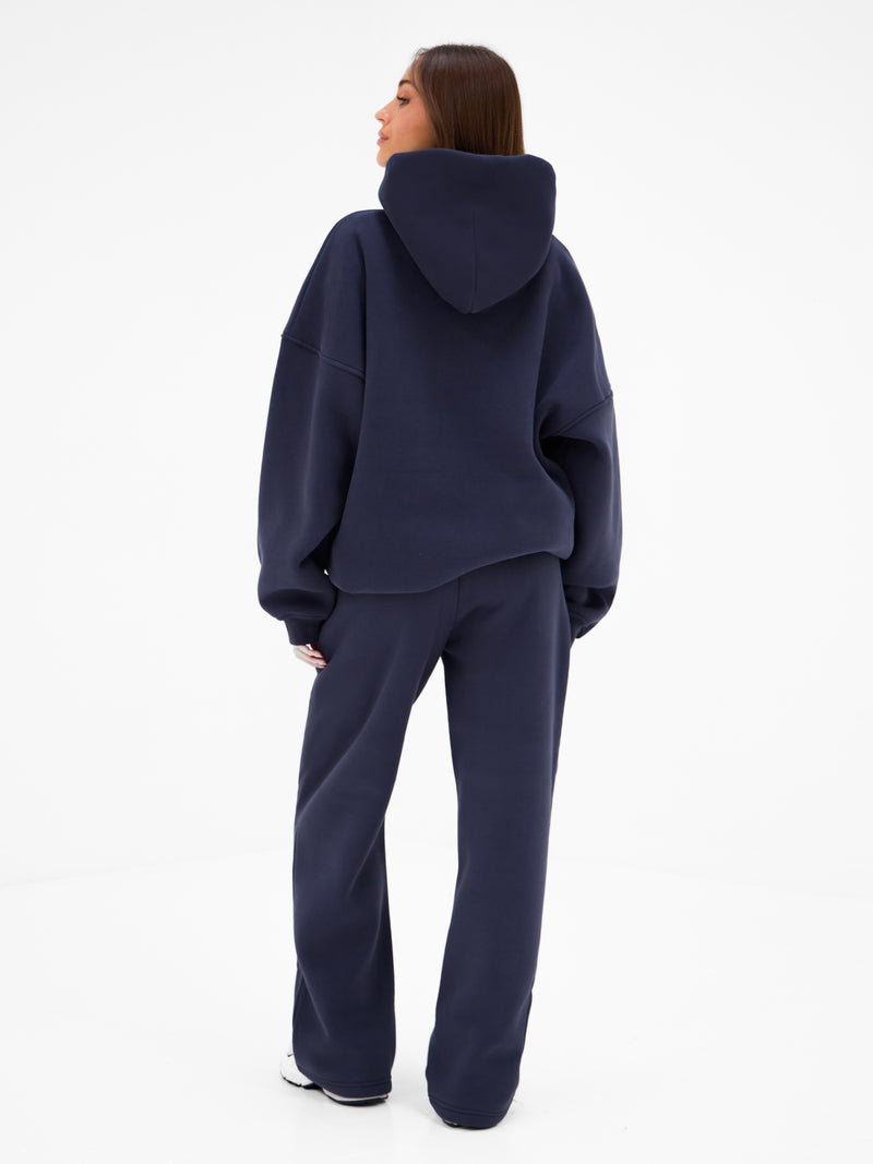 Outline Heritage Wide Leg Sweatpants - Echtes Marineblau