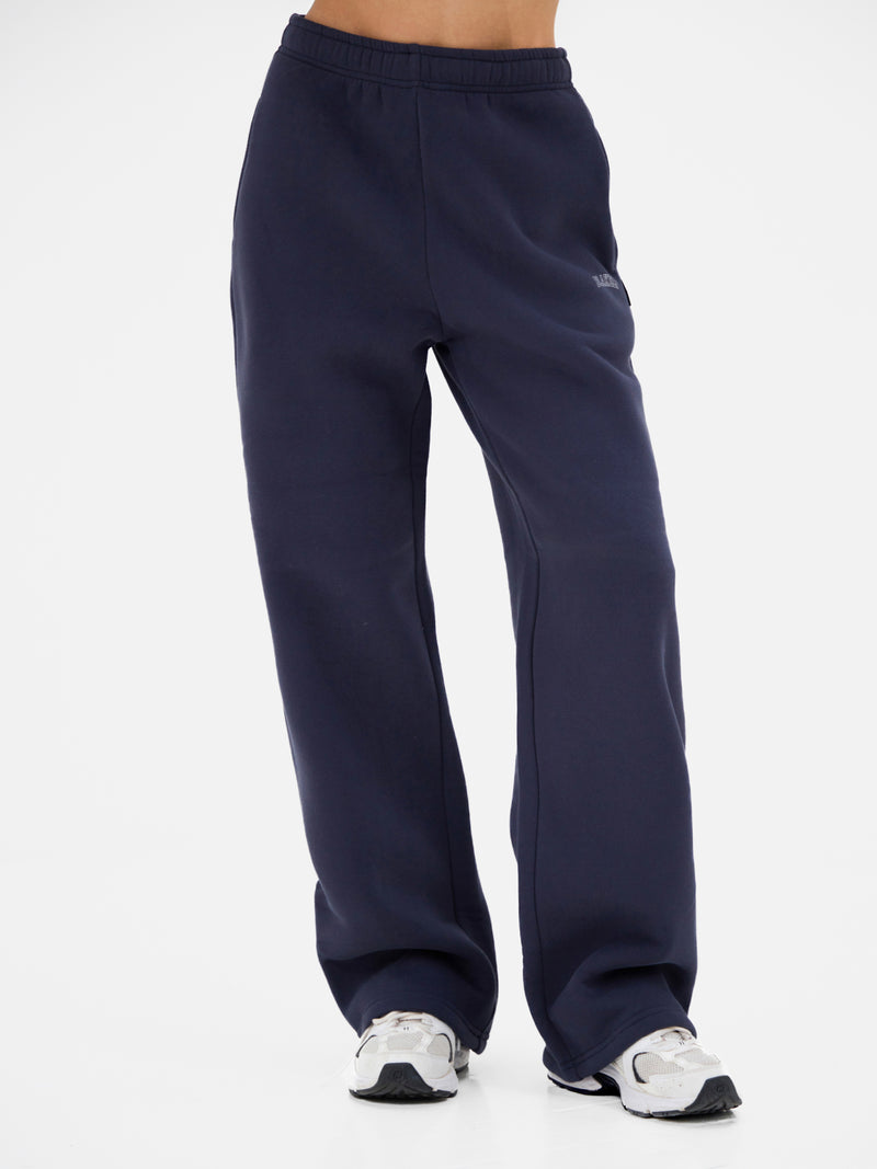 Outline Heritage Wide Leg Sweatpants - Echtes Marineblau