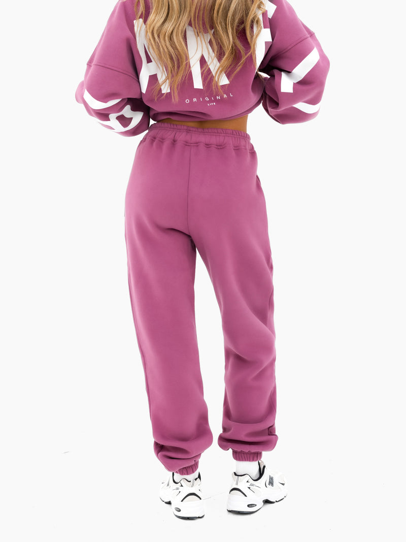 Isabel Sweatpants - Mulberry