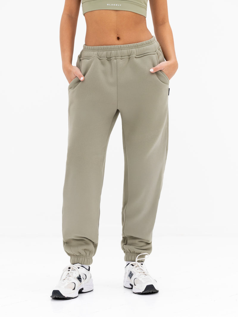 Isabel Sweatpants - Olivgrün