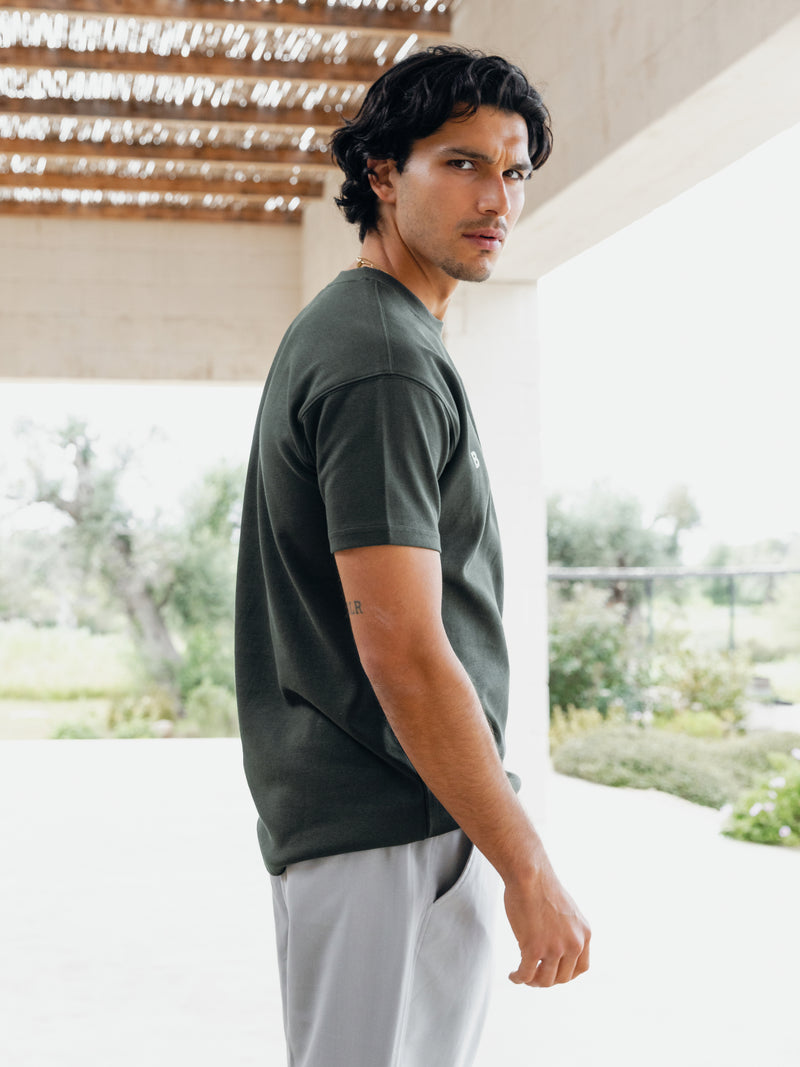 Bryon Relaxed T-shirt - Dennengroen