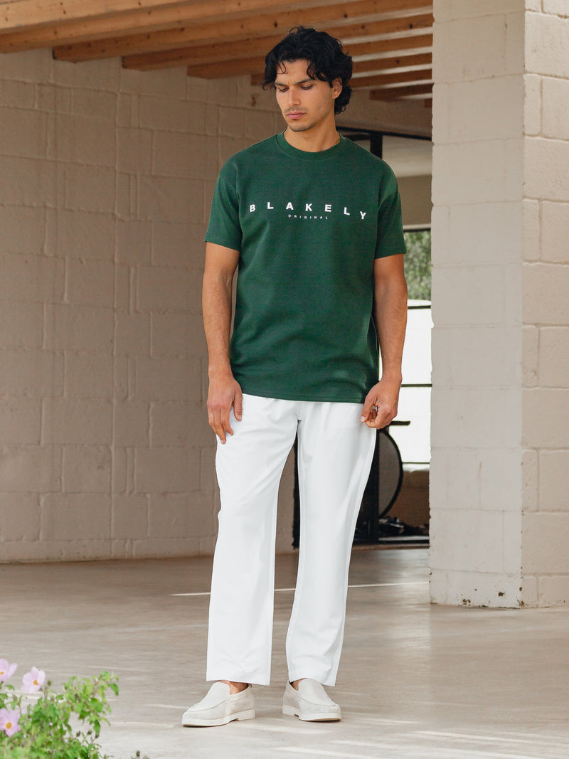 Genoa Relaxed T-Shirt - Dark Green