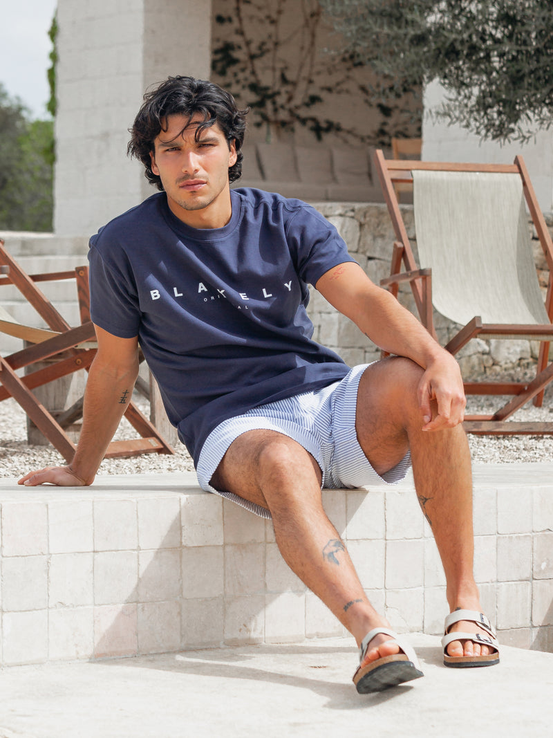Sydney Relaxed T-Shirt - True Navy