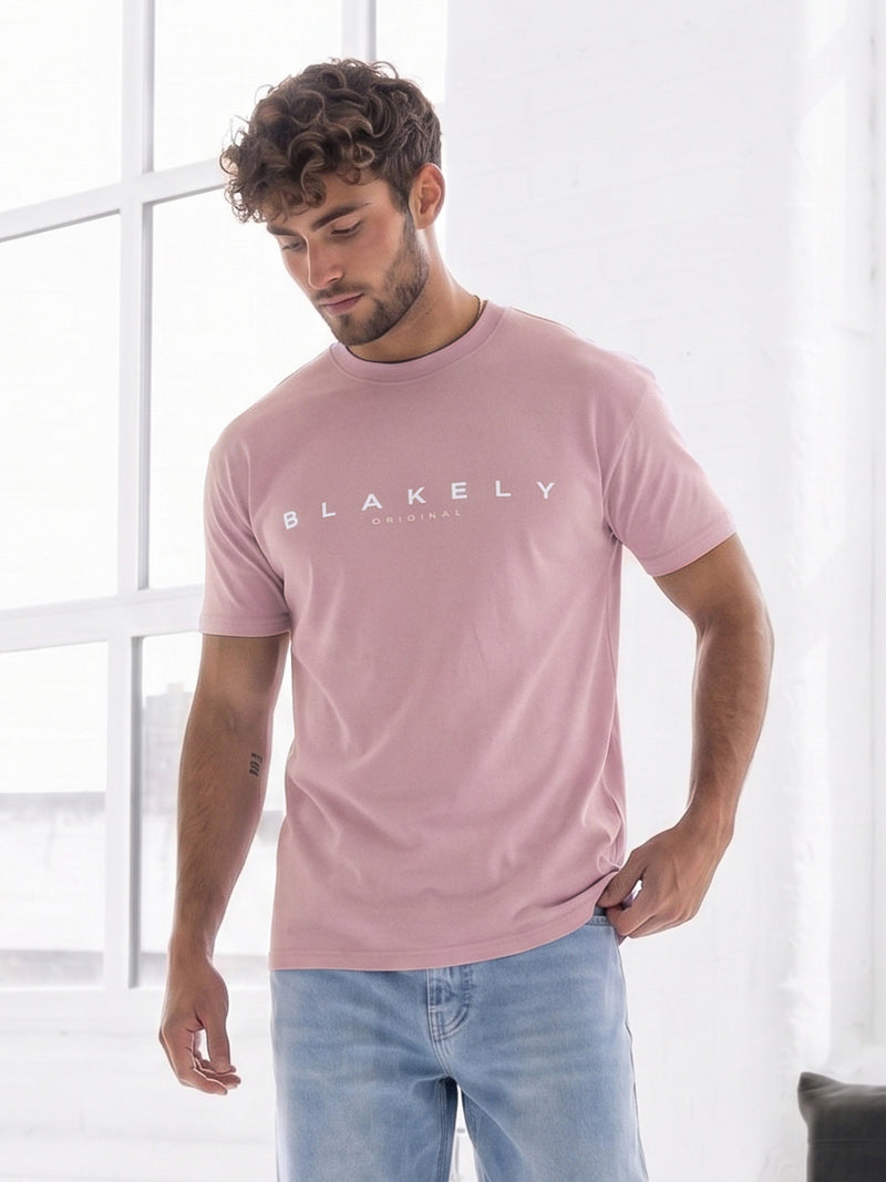 Antigua Relaxed T-Shirt - Washed Pink