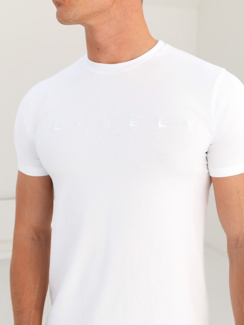 Tonal Whitestone T-Shirt - White