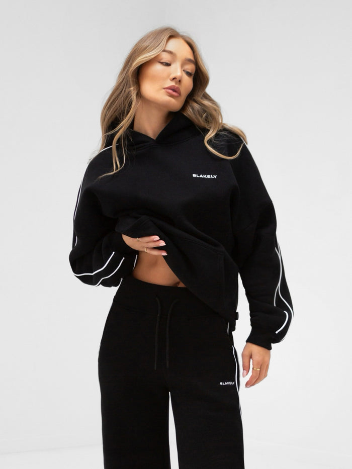 Apex Pro Oversized Hoodie - Schwarz