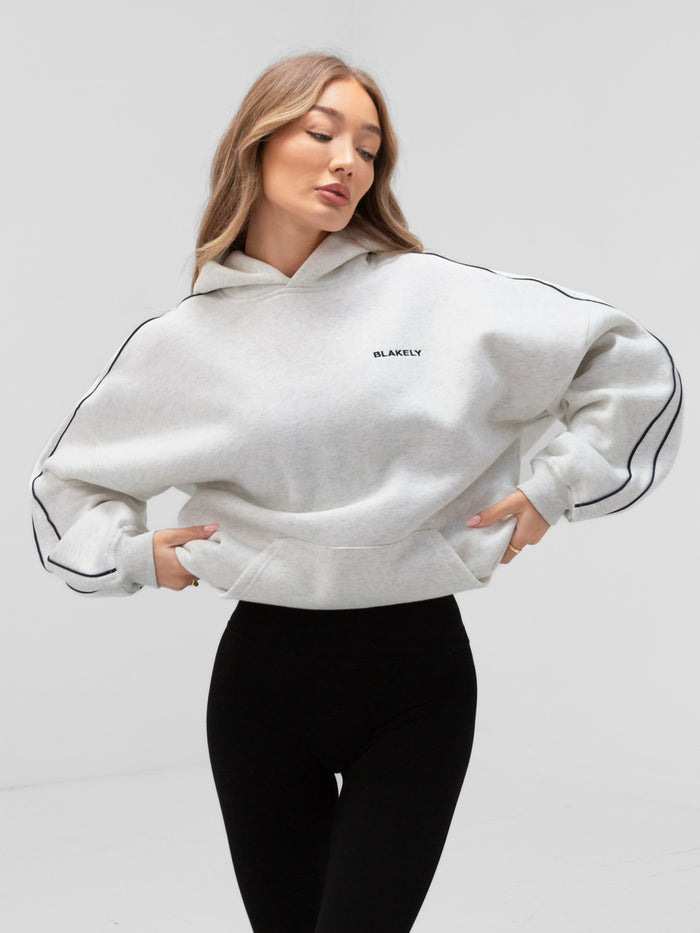 Apex Pro Oversized Hoodie - Mergelweiß