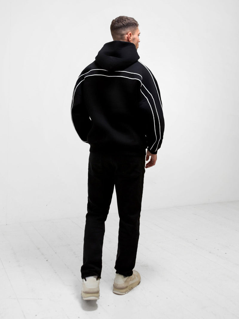 Apex Pro Relaxed Hoodie - Black