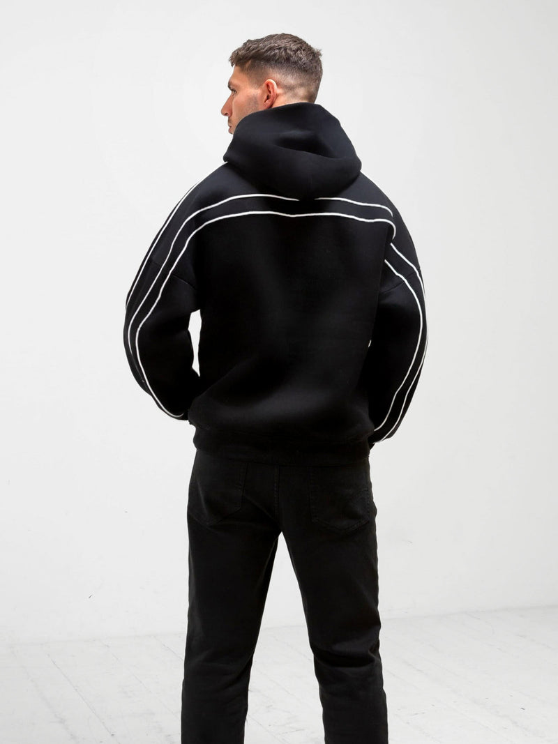 Apex Pro Relaxed Hoodie - Black