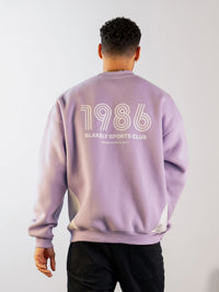 Panel Relaxed Jumper - Violet