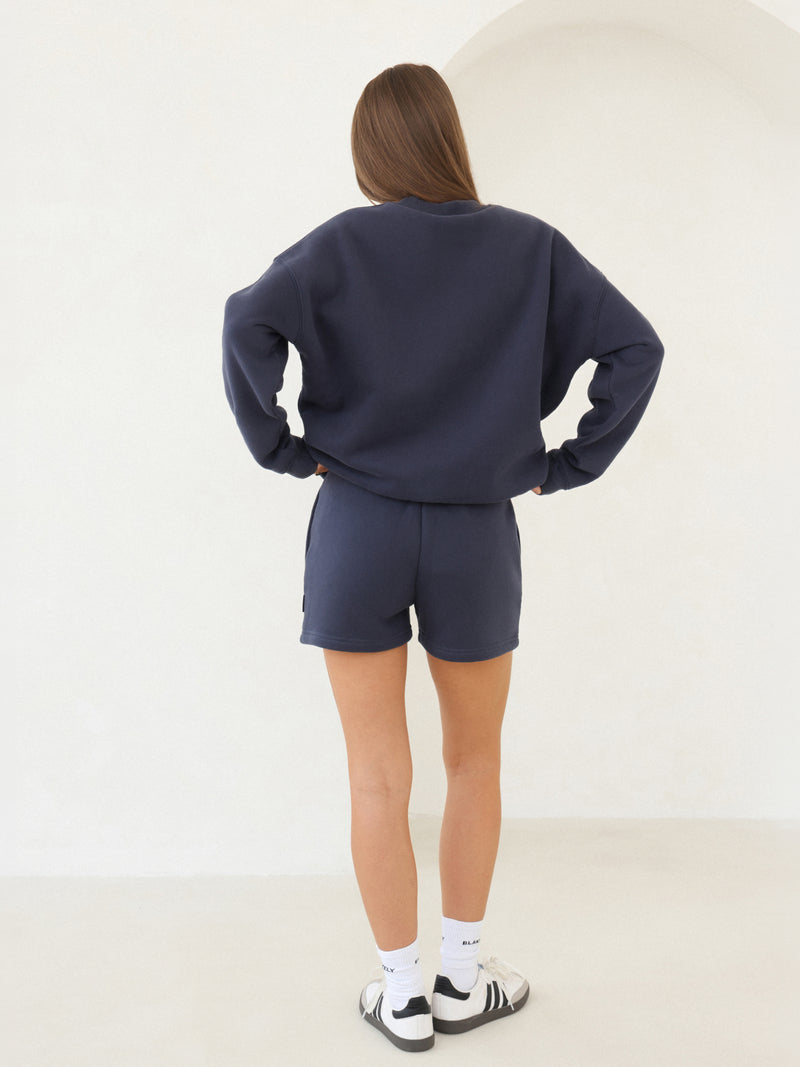 Blakely Basic Oversized Jumper - True Navy