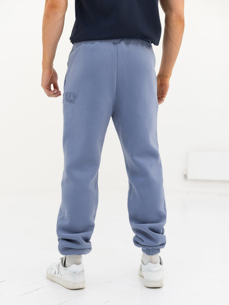 Tonal Varsity Relaxed Sweatpants - Granite Blue
