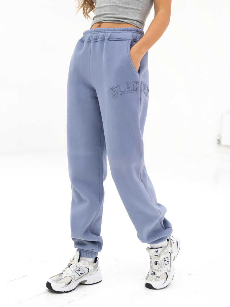 Tonal Varsity Sweatpants -  Granite Blue