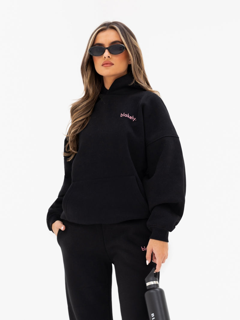 Lexi Wide Leg Sweatpants - Schwarz