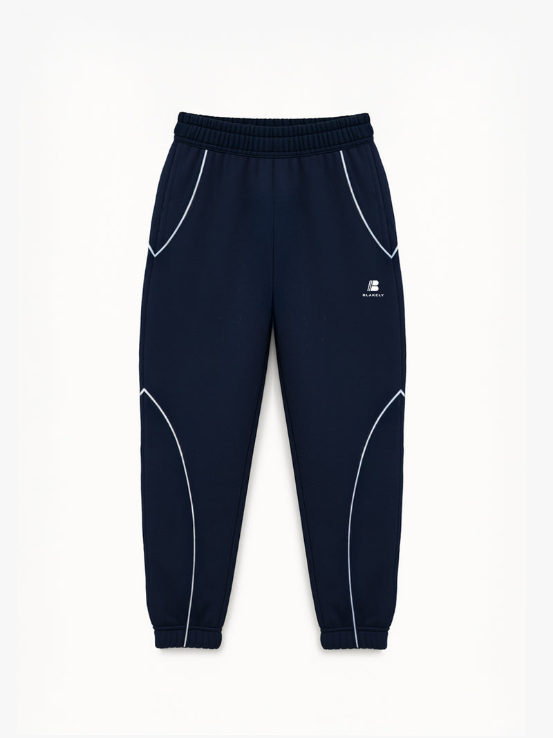 Seam Relaxed Sweatpants - True Navy