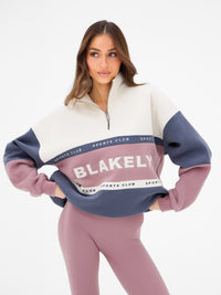 Alpine 1/4 Zip Jumper - Dusty Pink