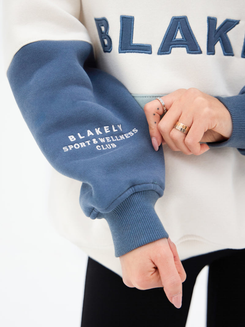 Alpine 1/4 Zip Jumper - Mineral Blue
