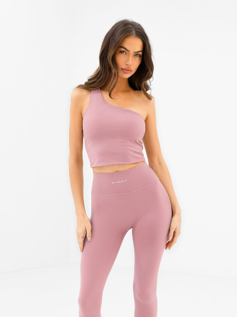 SculptForm One Shoulder Vest - Altrosa