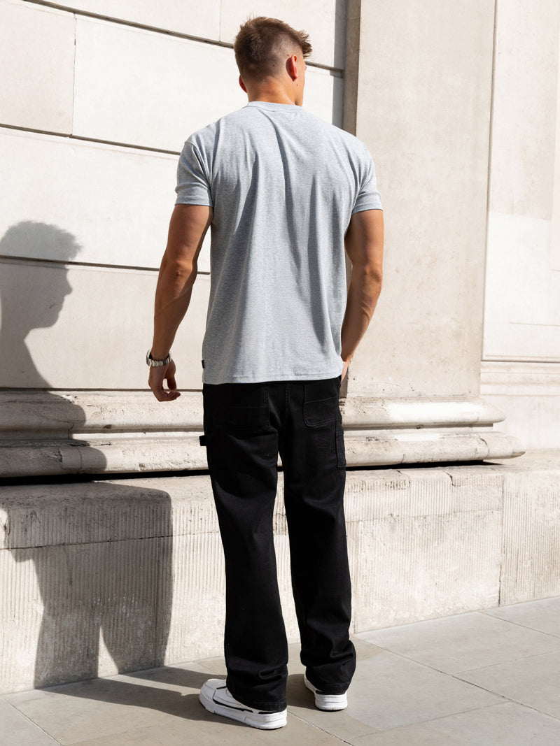 Rhys Relaxed T-Shirt - Mergelgrau