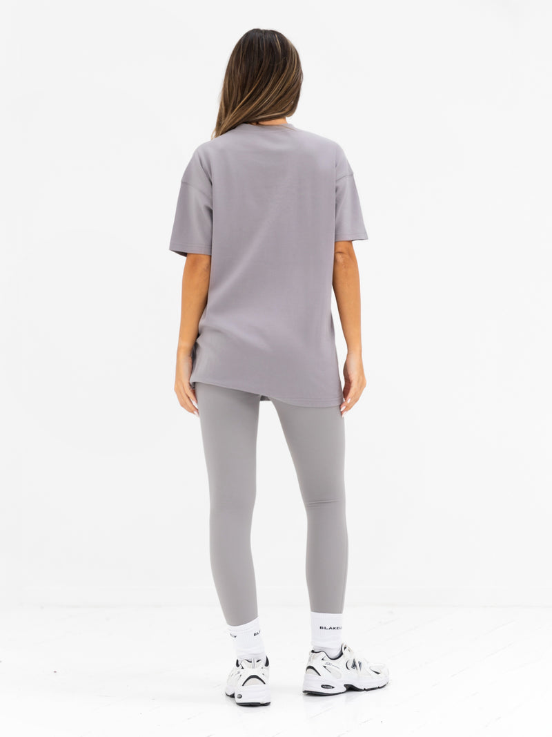 Isla Oversized T-Shirt - Gewaschenes Khaki