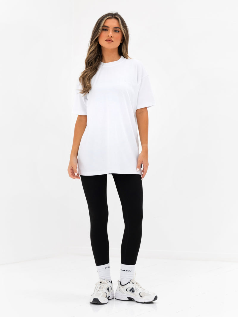 Isla Oversized T-Shirt - Weiß
