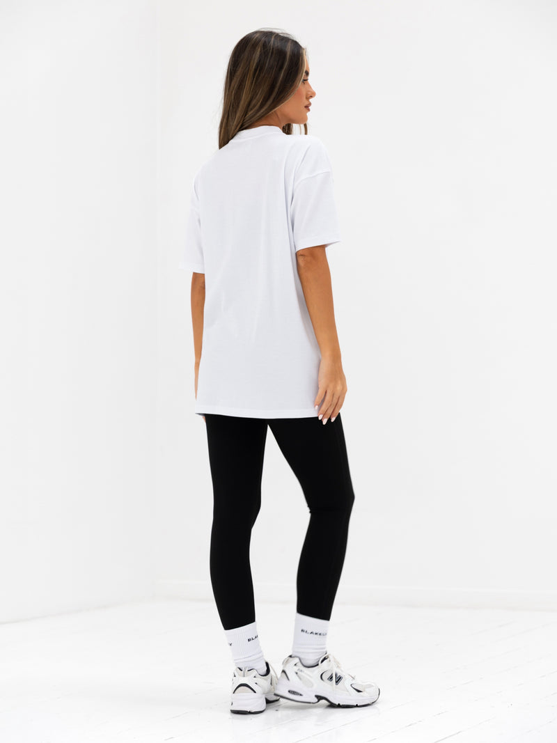 Isla Oversized T-Shirt - Weiß