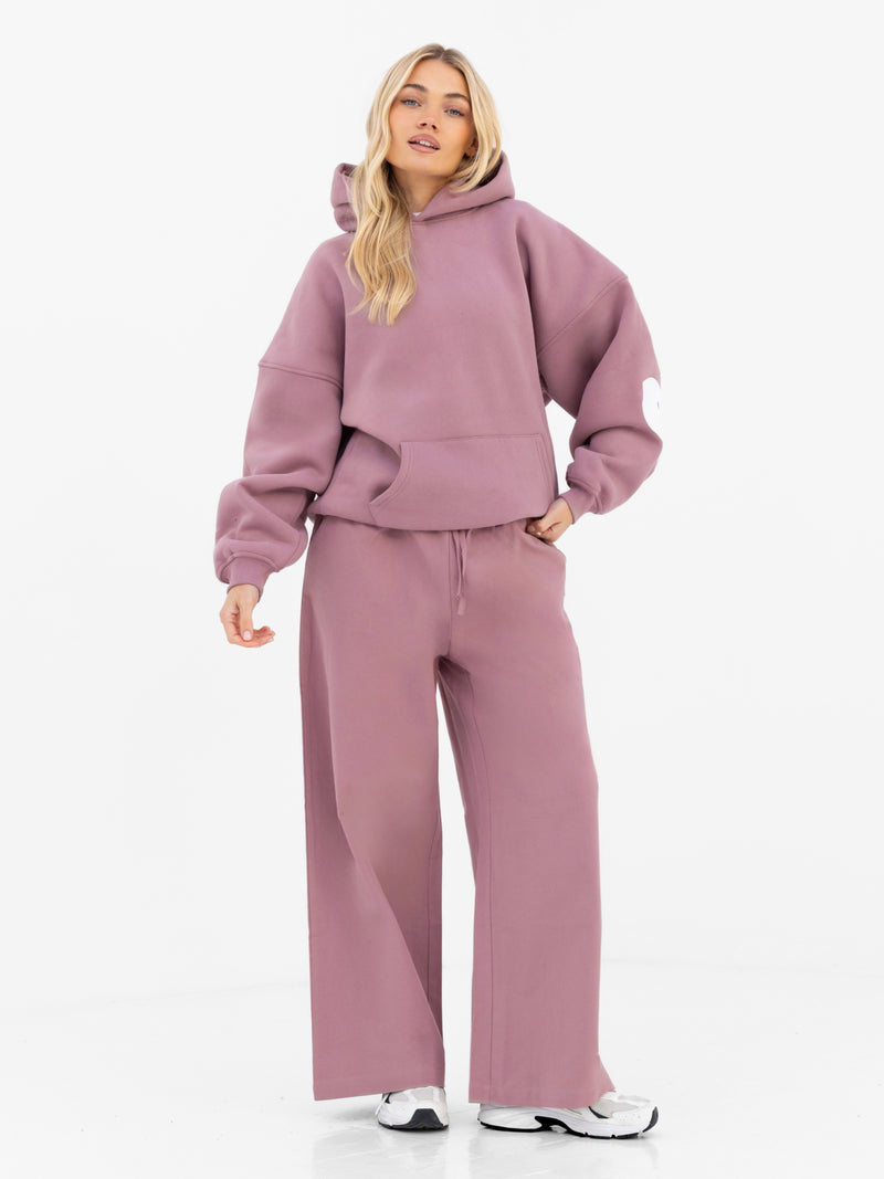 Maya Wide Leg Trousers - Altrosa