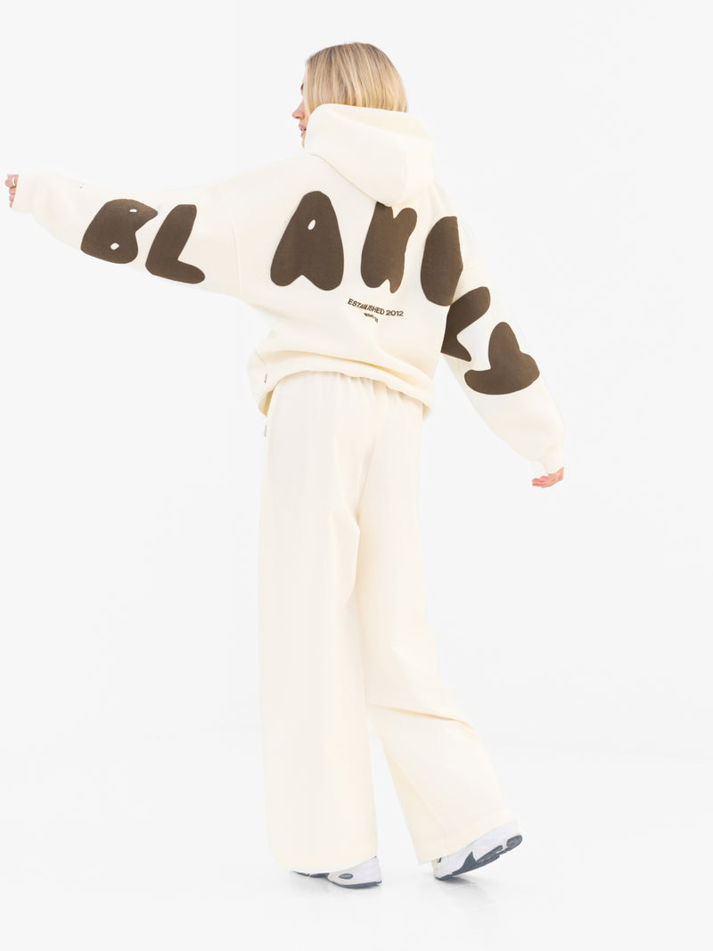 Maya Wide Leg Trousers - Buttermilch