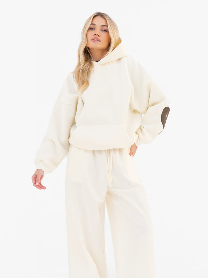 Maya Wide Leg Trousers - Buttermilch