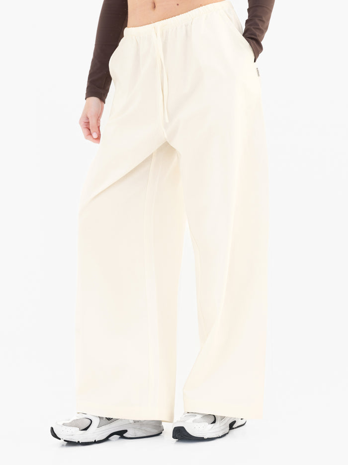Maya Wide Leg Trousers - Buttermilch