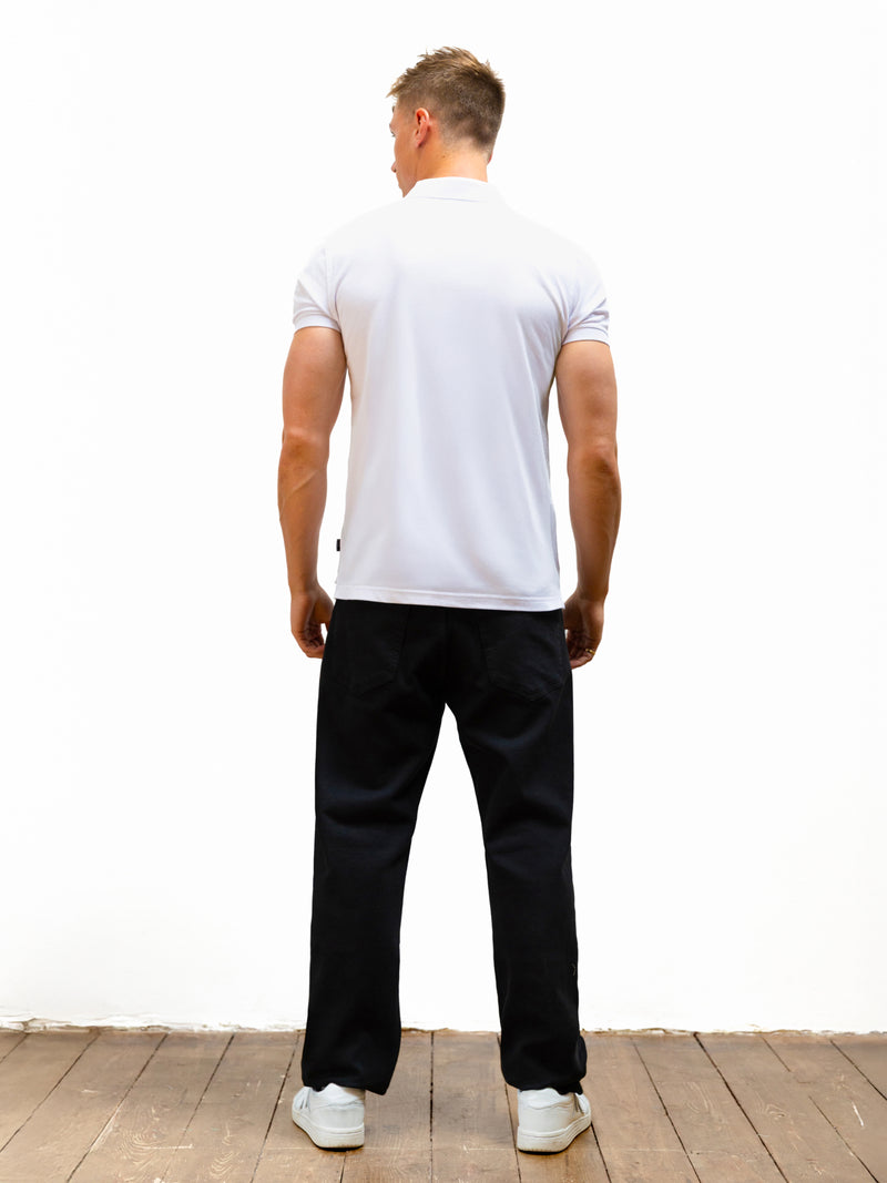 Anchor Polo Shirt - White