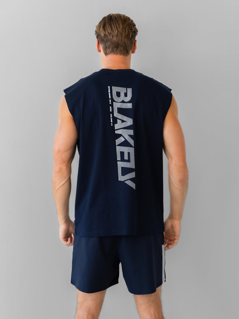 Apex Active Shorts - Mitternachtsblau