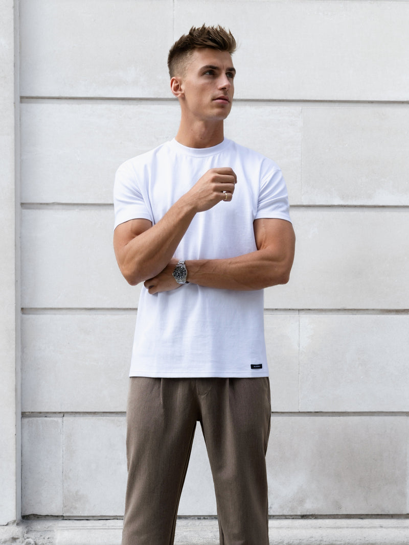 Anston Stretch Chinos - Braun