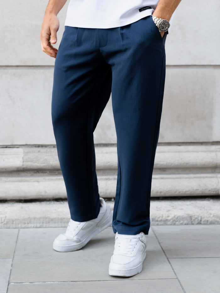 Anston Stretch Chinos - Echtes Marineblau