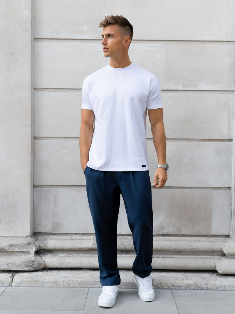 Anston Stretch Chinos - Echtes Marineblau