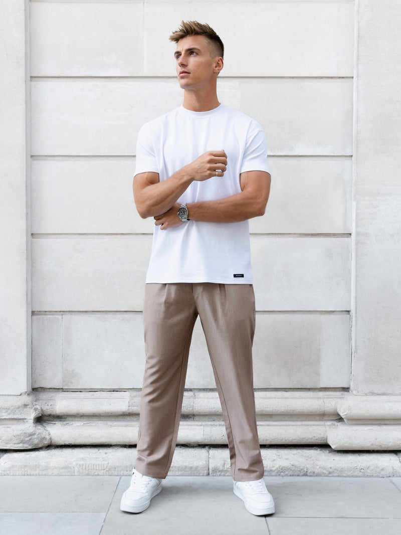 Anston Stretch Chinos - Hellbraun
