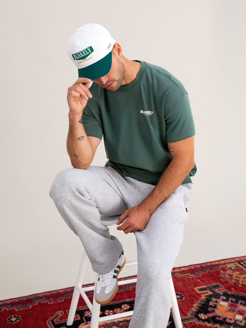 Marlo Relaxed Sweatpants - Marl Grey