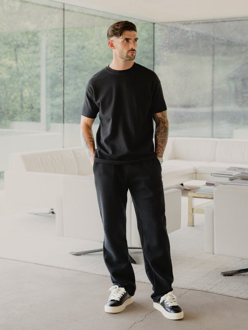 Blakely Straight Leg Sweatpants - Black